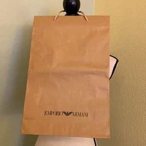 EMPORIO ARMANI PAPER BAG